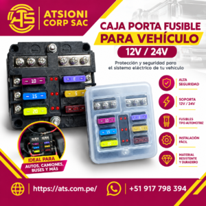 CAJA PORTA FUSIBLE